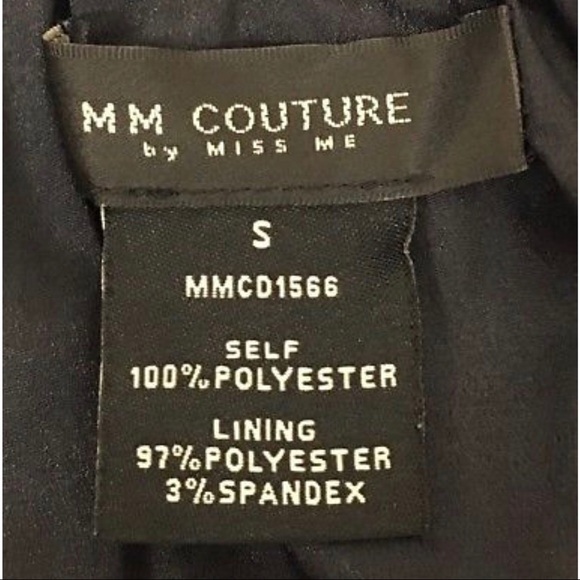 MM Couture by MISS ME Lace Button Front Dress - Picture 6 of 6